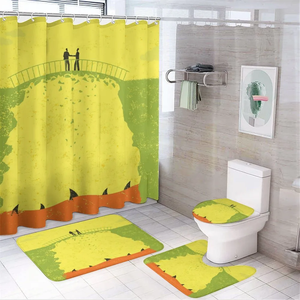 Business Life Hands — 4-Piece Bathroom Set preview