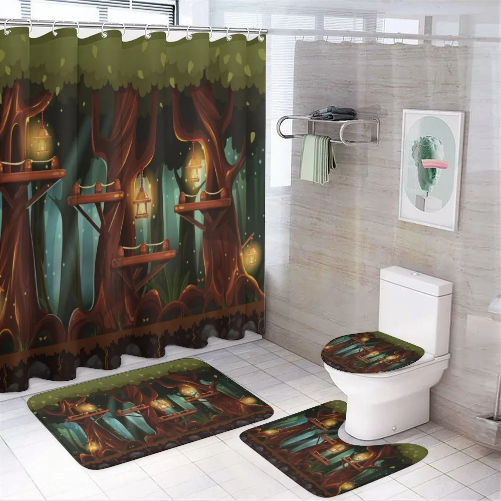 Fairy Forest Woodland — 4-Piece Bathroom Set preview