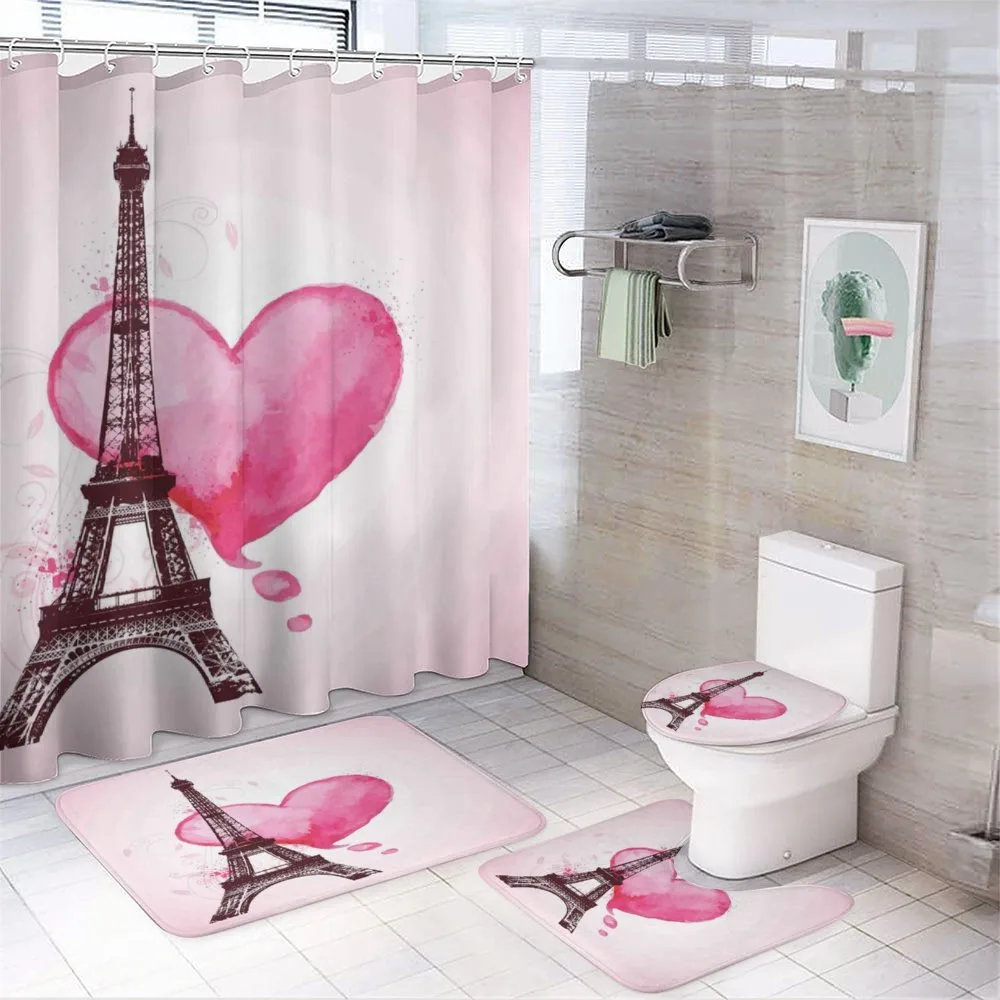 Romance Love Art — 4-Piece Bathroom Set preview