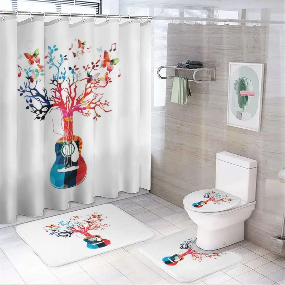 Tree Butterflies — 4-Piece Bathroom Set preview