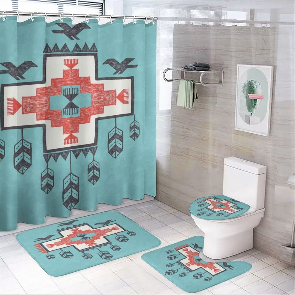 Vintage Native — 4-Piece Bathroom Set preview