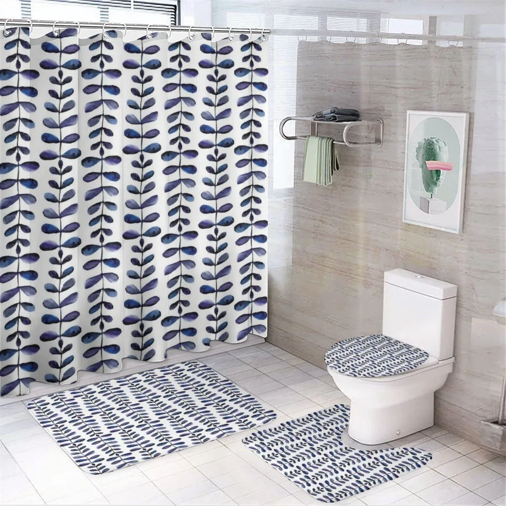Abstract Retro Inspiration — 4-Piece Bathroom Set preview