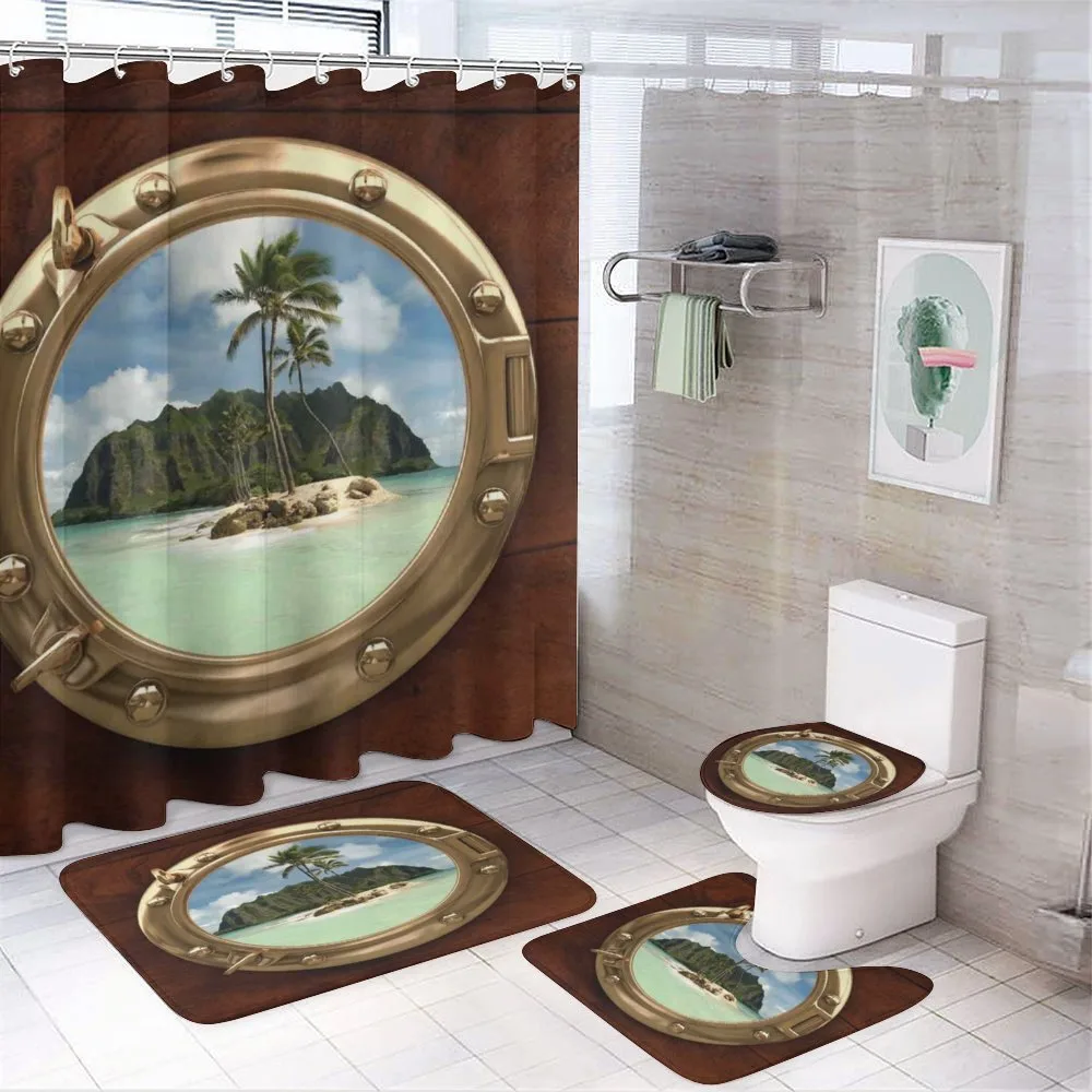 View of Deserted Island — 4-Piece Bathroom Set preview