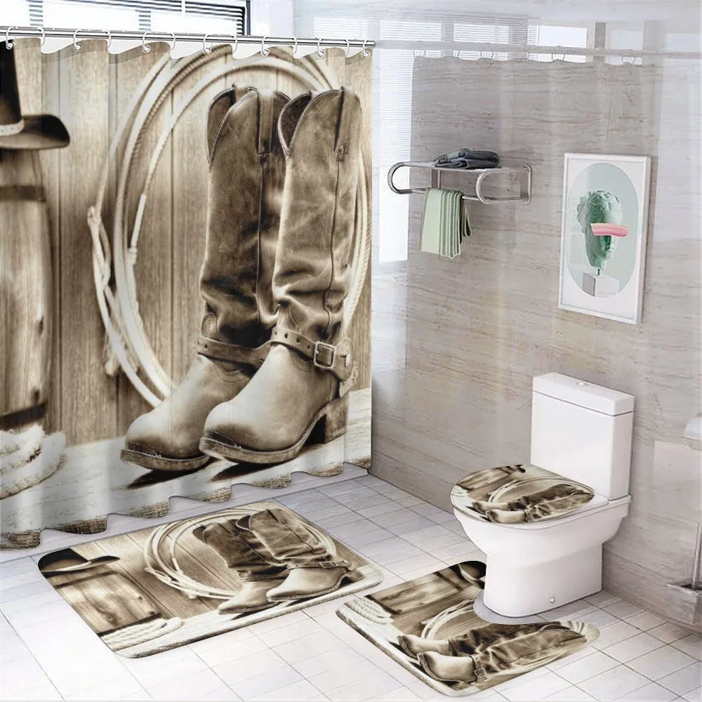 Wild Vintage Rodeo — 4-Piece Bathroom Set preview