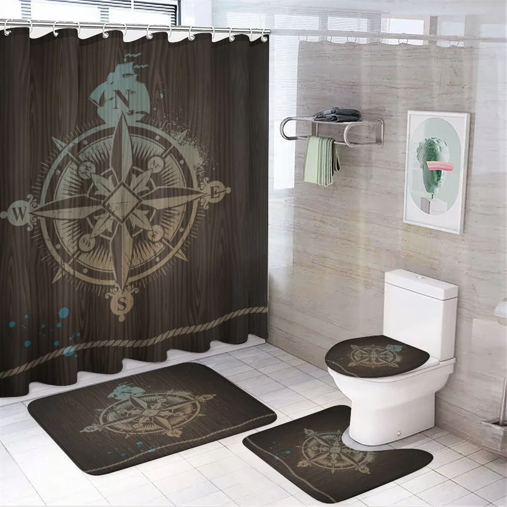 Boating Ship Rope — 4-Piece Bathroom Set preview
