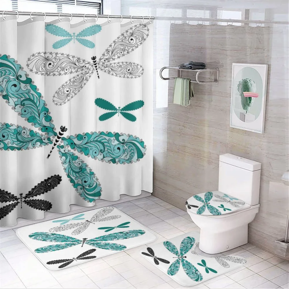 Ornate Damask — 4-Piece Bathroom Set preview