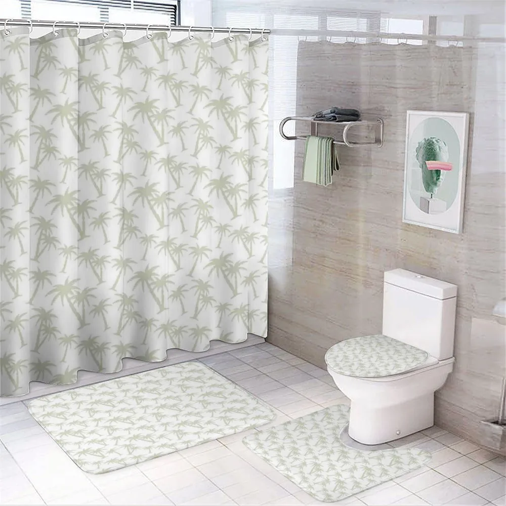 Tropic Coconut Palms — 4-Piece Bathroom Set preview