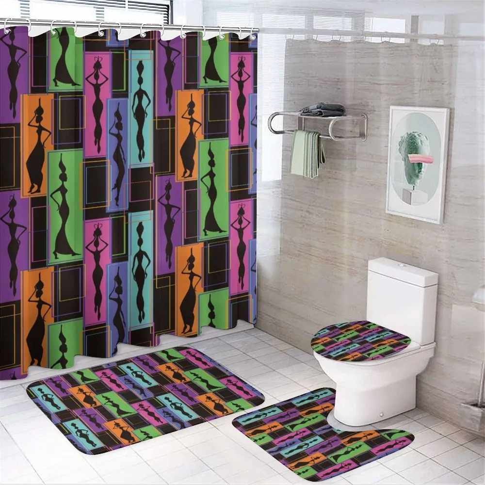 Vases on Heads — 4-Piece Bathroom Set preview