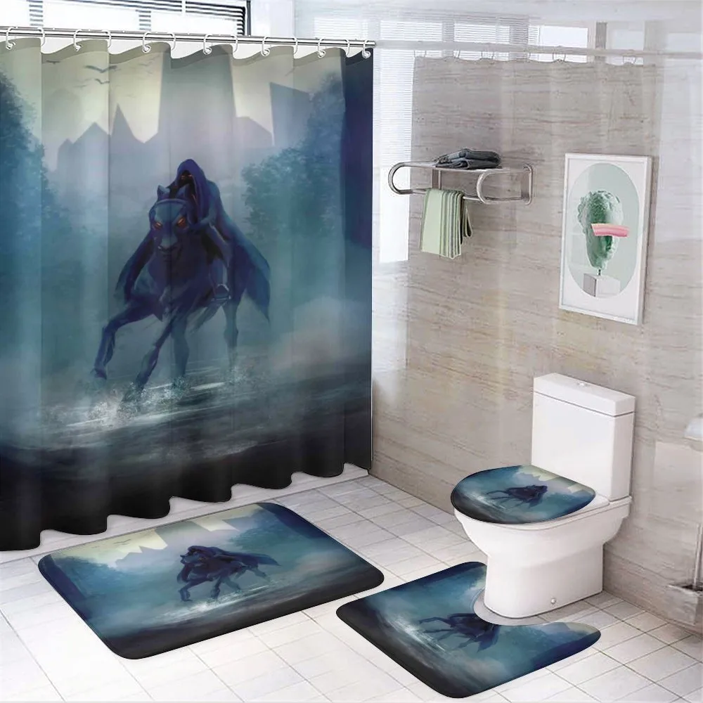 Fairy Tale Horseman — 4-Piece Bathroom Set preview