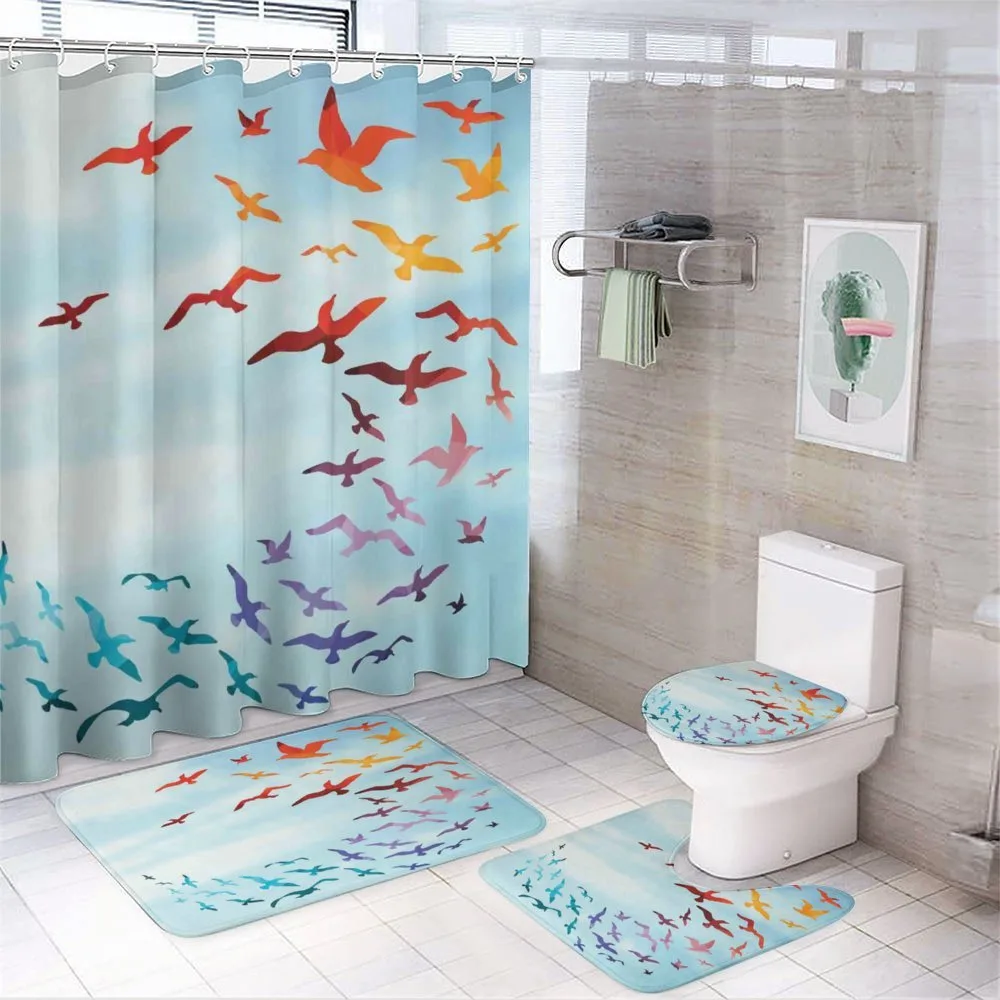 Flying Freedom Sky Art — 4-Piece Bathroom Set preview