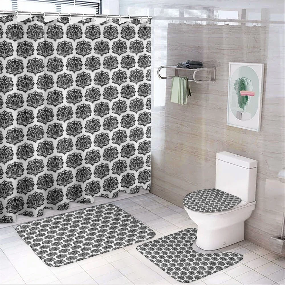 Heraldic Medieval Design — 4-Piece Bathroom Set preview