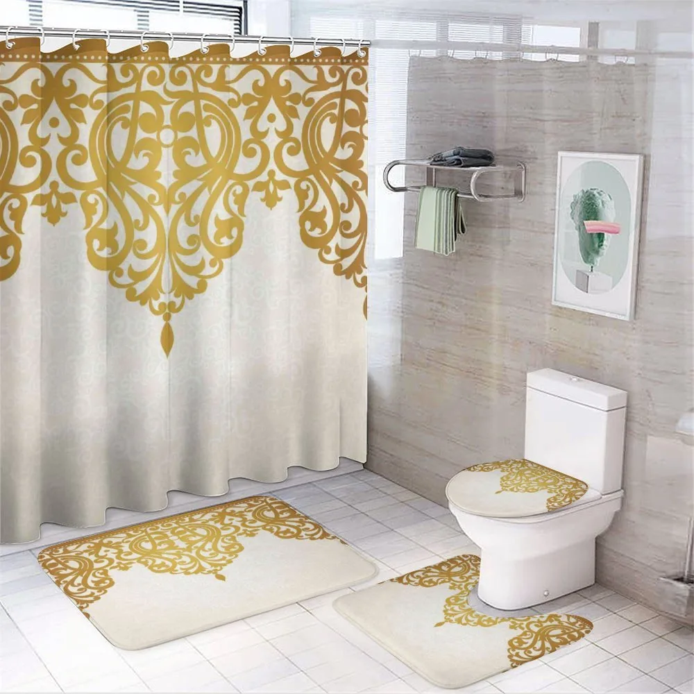 Medieval Baroque Art — 4-Piece Bathroom Set preview