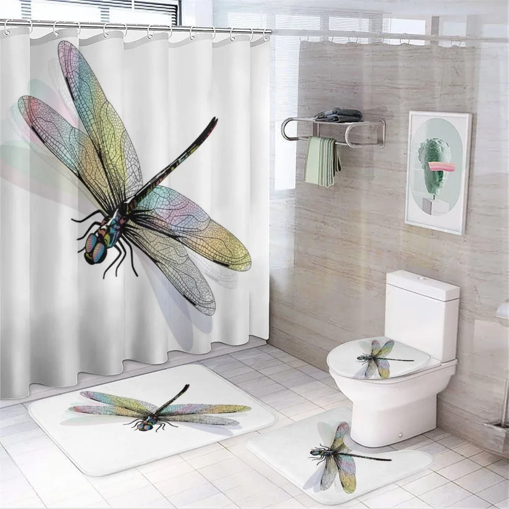 Shady Ornate Pattern — 4-Piece Bathroom Set preview