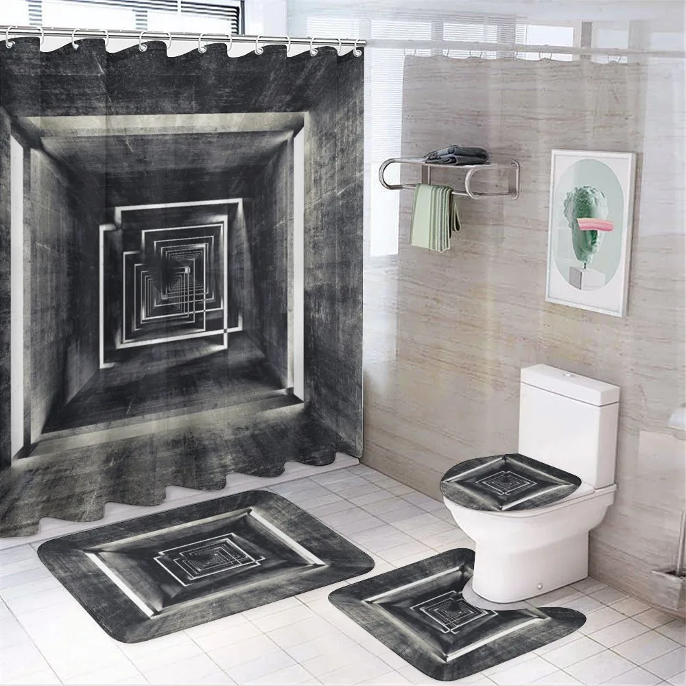 Tunnel Perspective — 4-Piece Bathroom Set preview