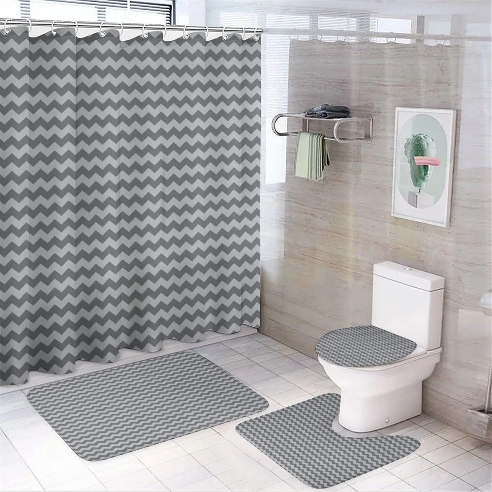 Various Angles Retro — 4-Piece Bathroom Set preview