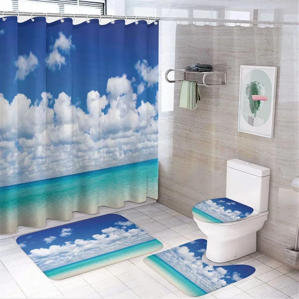 Hawaiian Exotic Sky — 4-Piece Bathroom Set preview