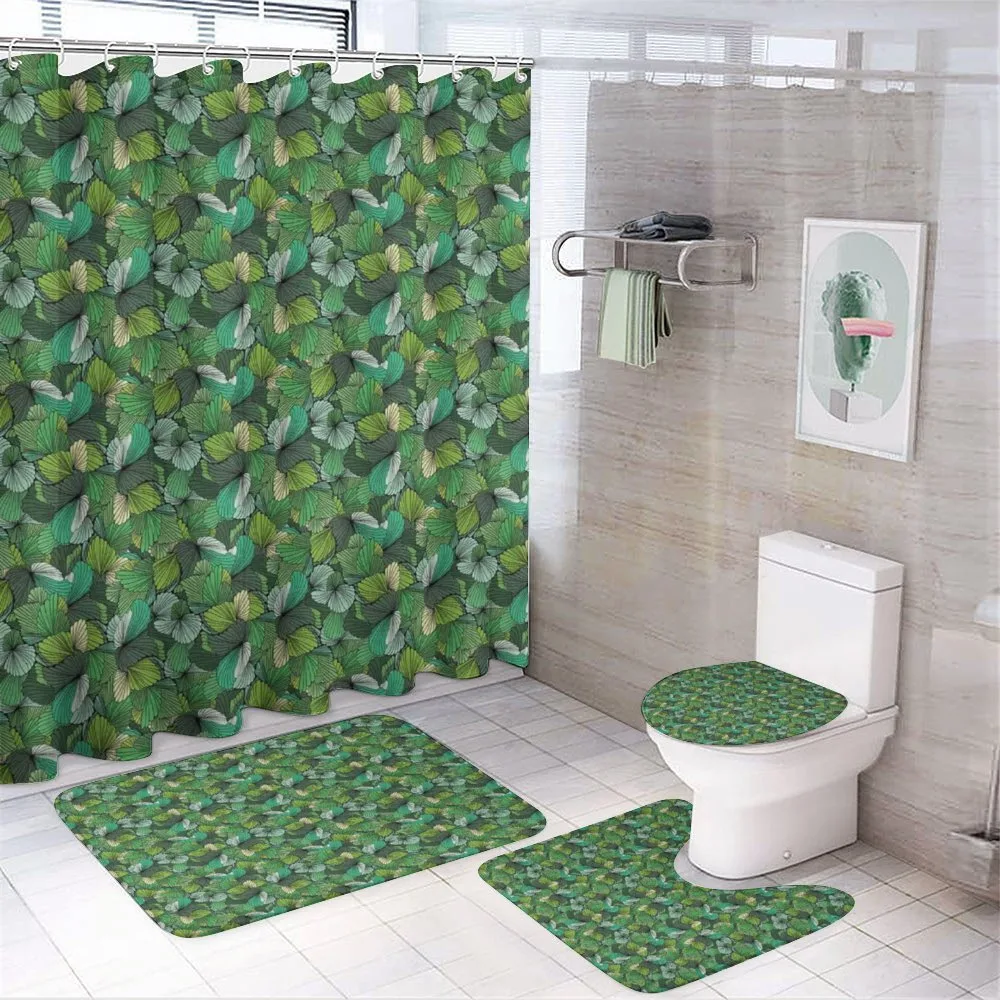 Jungle Nature Forest — 4-Piece Bathroom Set preview