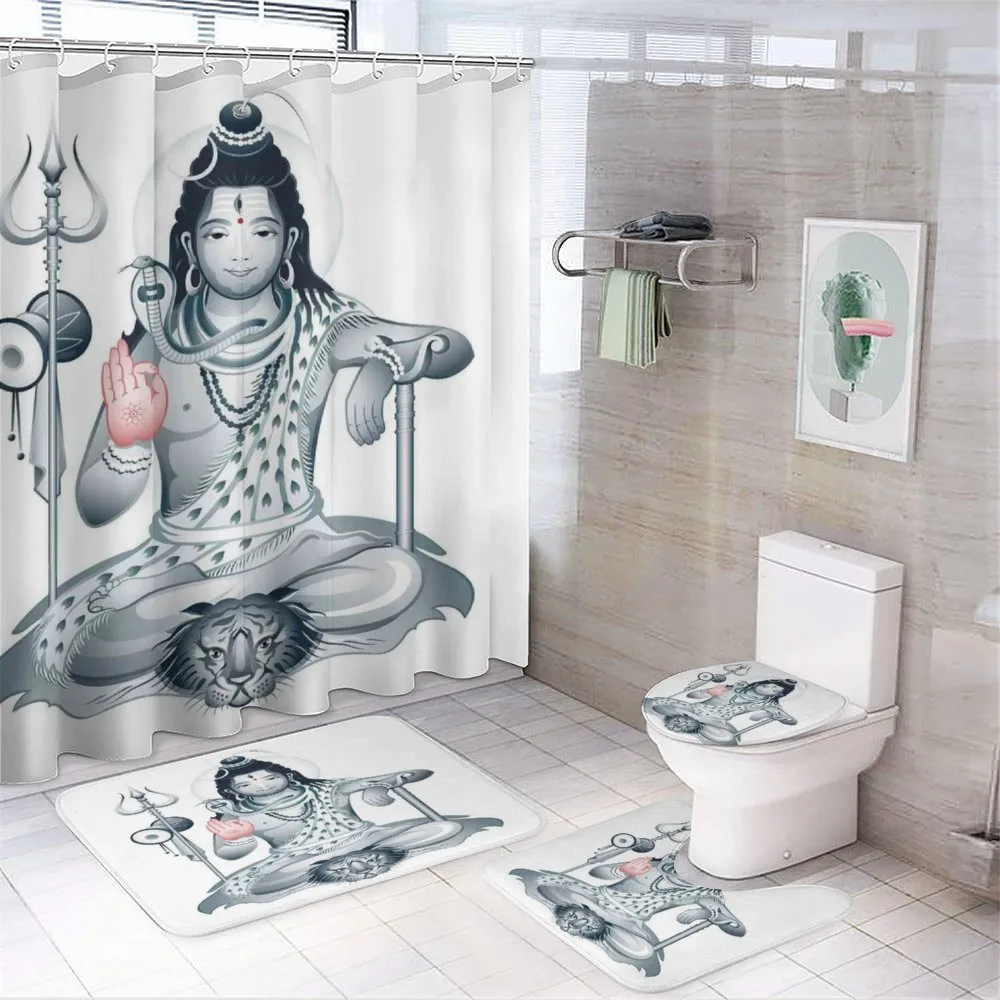 Supreme Figure Meditation — 4-Piece Bathroom Set preview