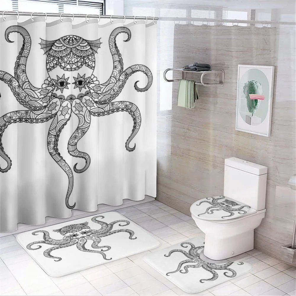 Mandala Ethnic — 4-Piece Bathroom Set preview