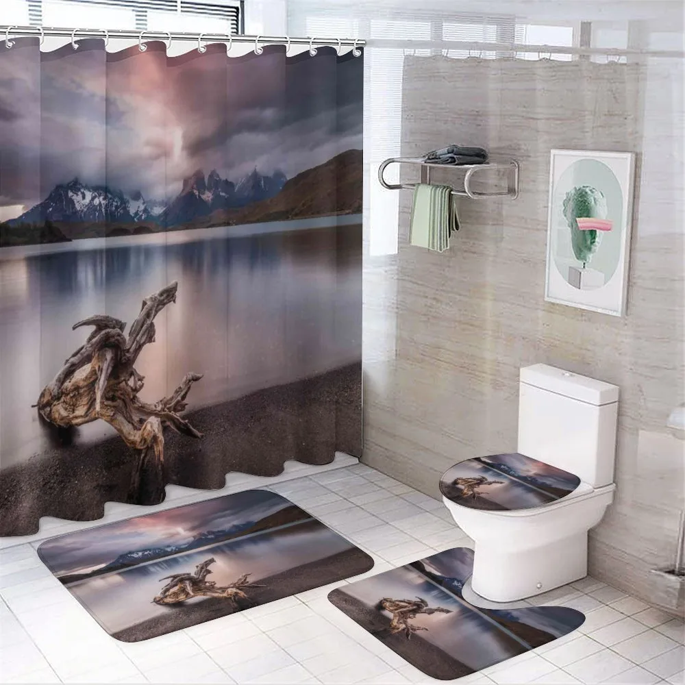Reflections to Mountain — 4-Piece Bathroom Set preview