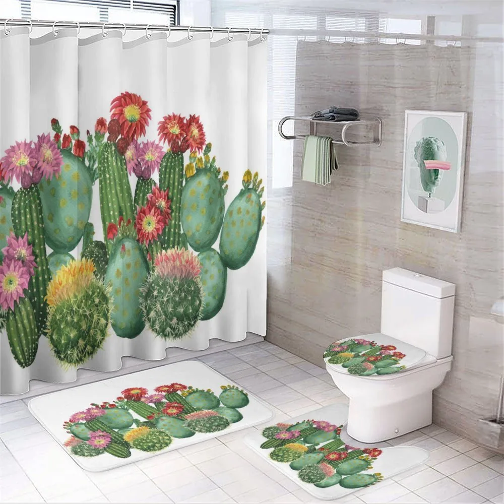Saguaro Tropical Garden — 4-Piece Bathroom Set preview