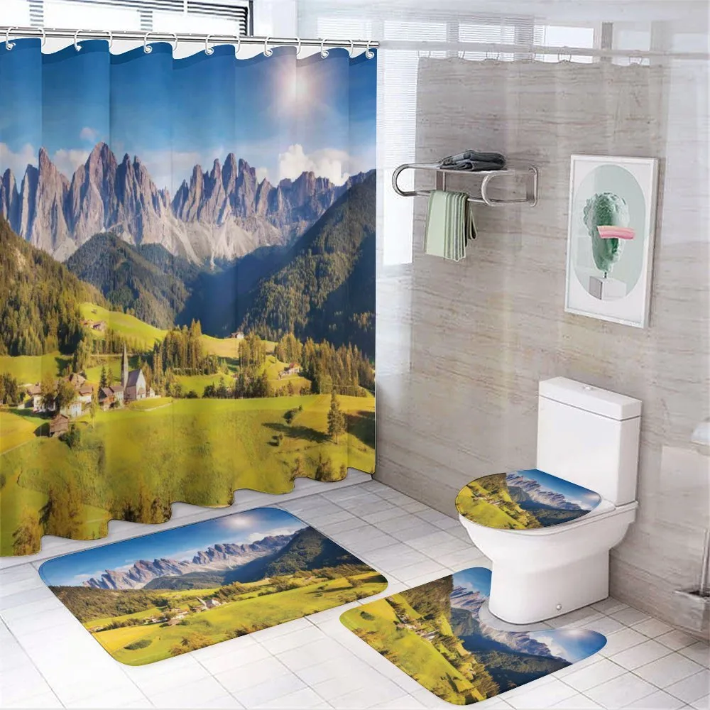 Morning at Countryside — 4-Piece Bathroom Set preview