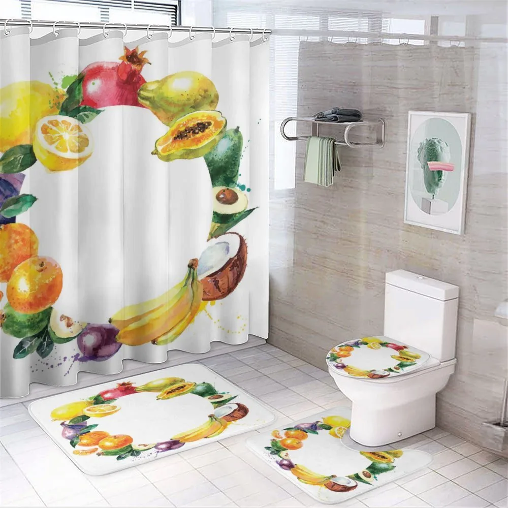 Nature Food Vegetables — 4-Piece Bathroom Set preview
