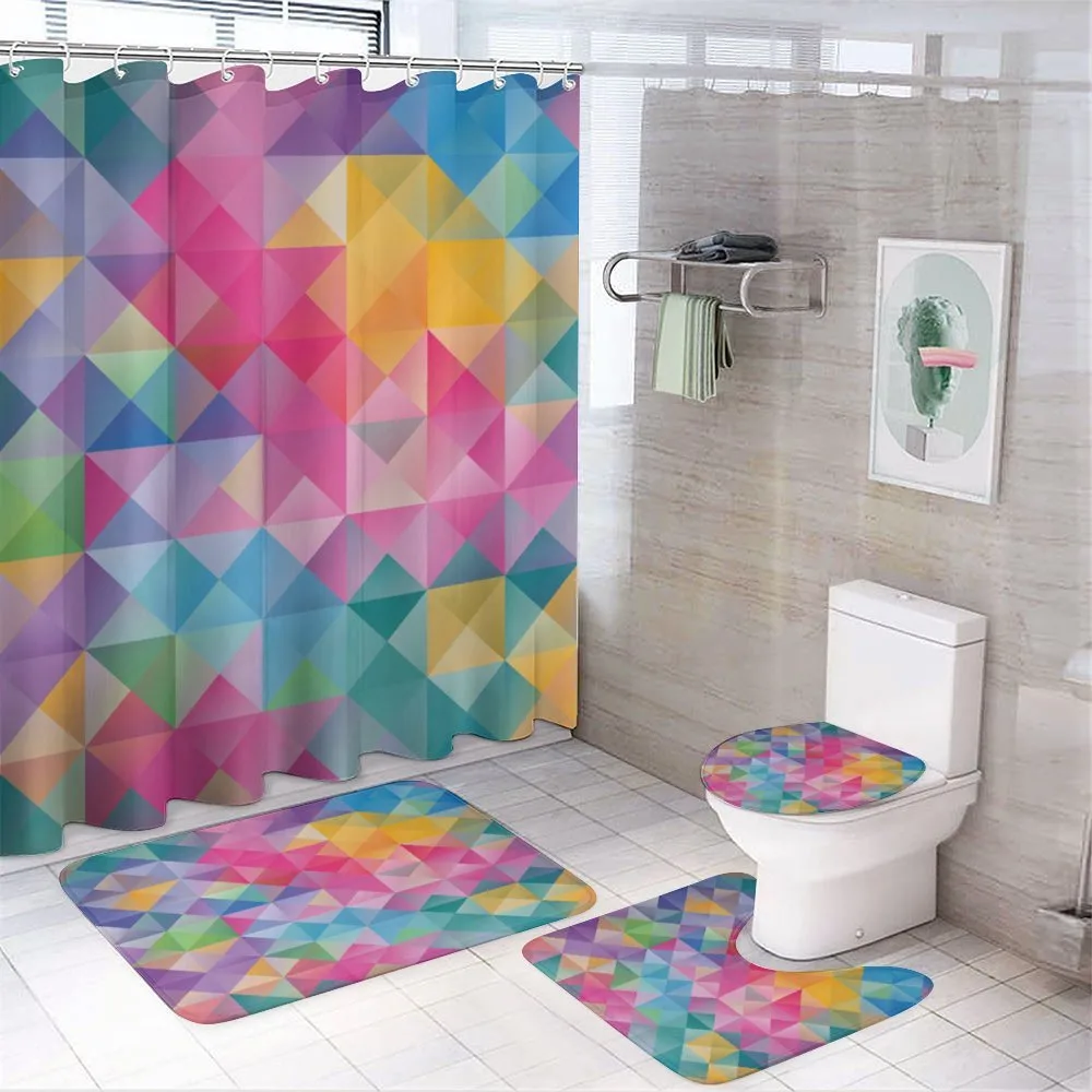 Abstract Blurry Image — 4-Piece Bathroom Set preview