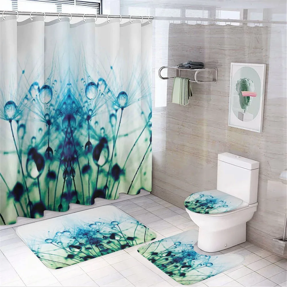 Floral Dandelion Arrangement — 4-Piece Bathroom Set preview