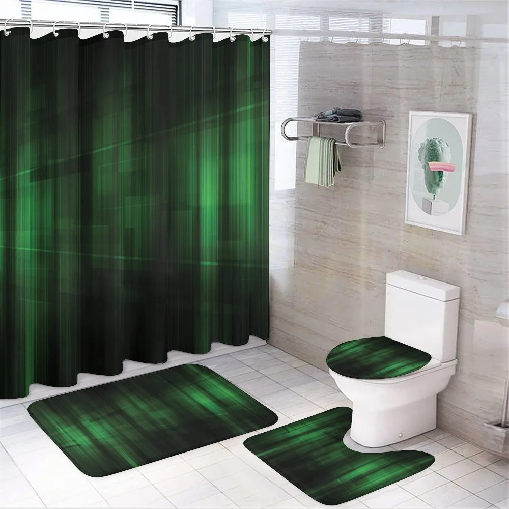 Technology Pattern — 4-Piece Bathroom Set preview