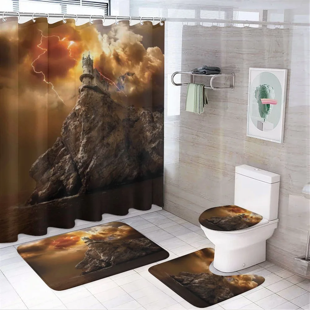 Castle Thunder Storm — 4-Piece Bathroom Set preview