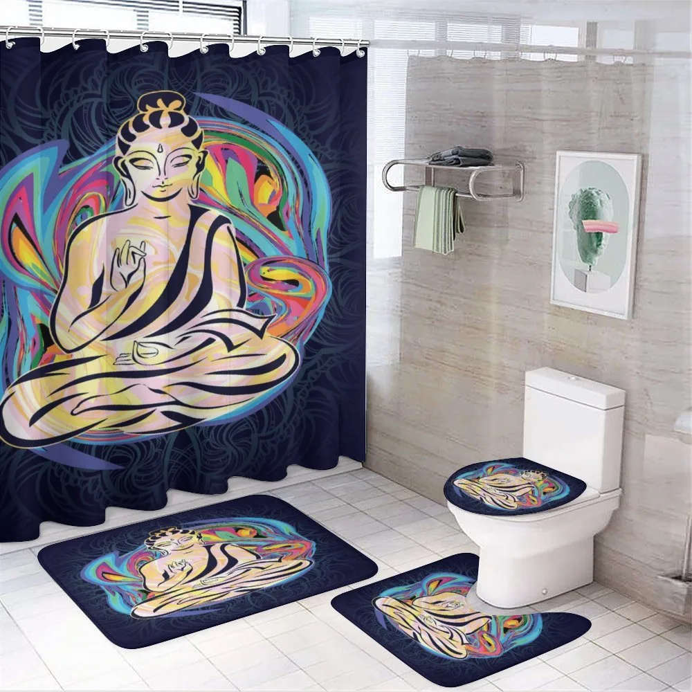 Chakra Yoga — 4-Piece Bathroom Set preview