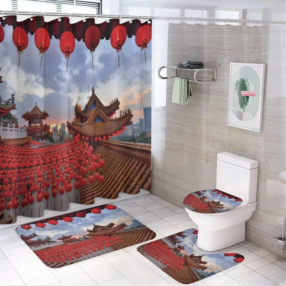 Chinese New Year Festive — 4-Piece Bathroom Set preview
