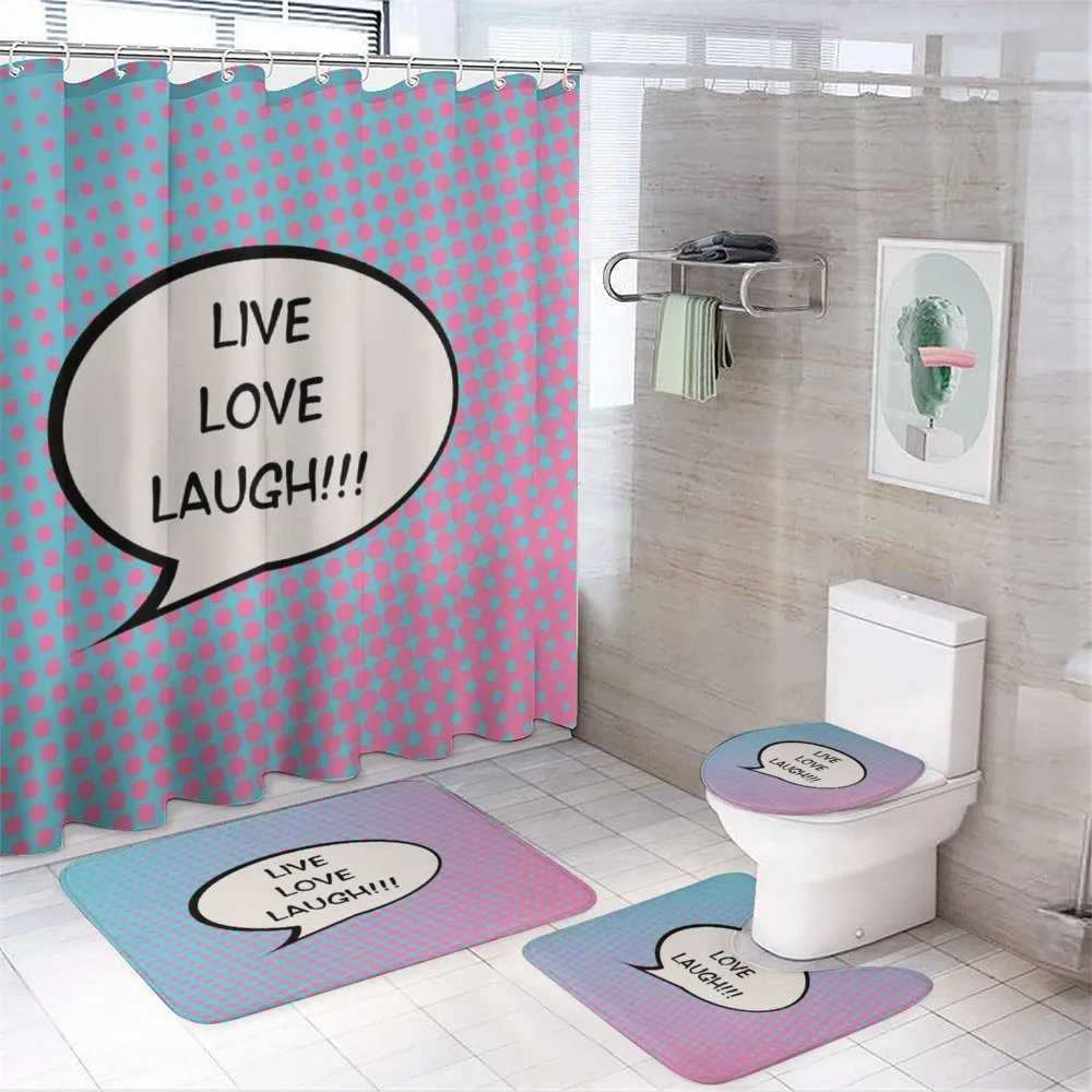 Pop Art Comic — 4-Piece Bathroom Set preview