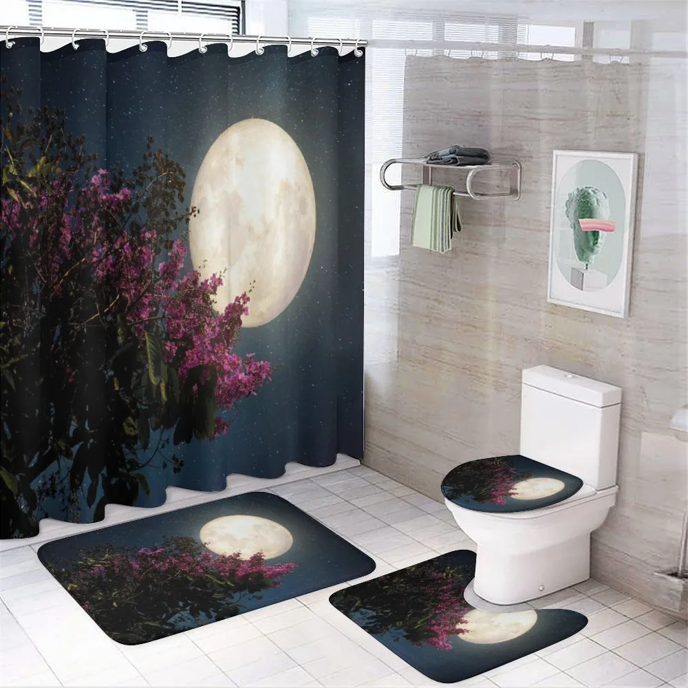 Milky Way Eastern Night — 4-Piece Bathroom Set preview