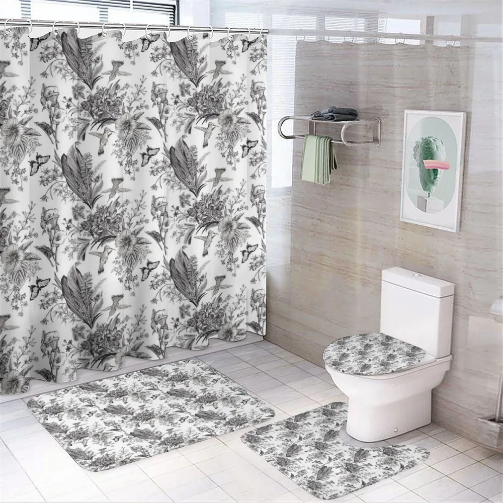 Botanical Flora — 4-Piece Bathroom Set preview
