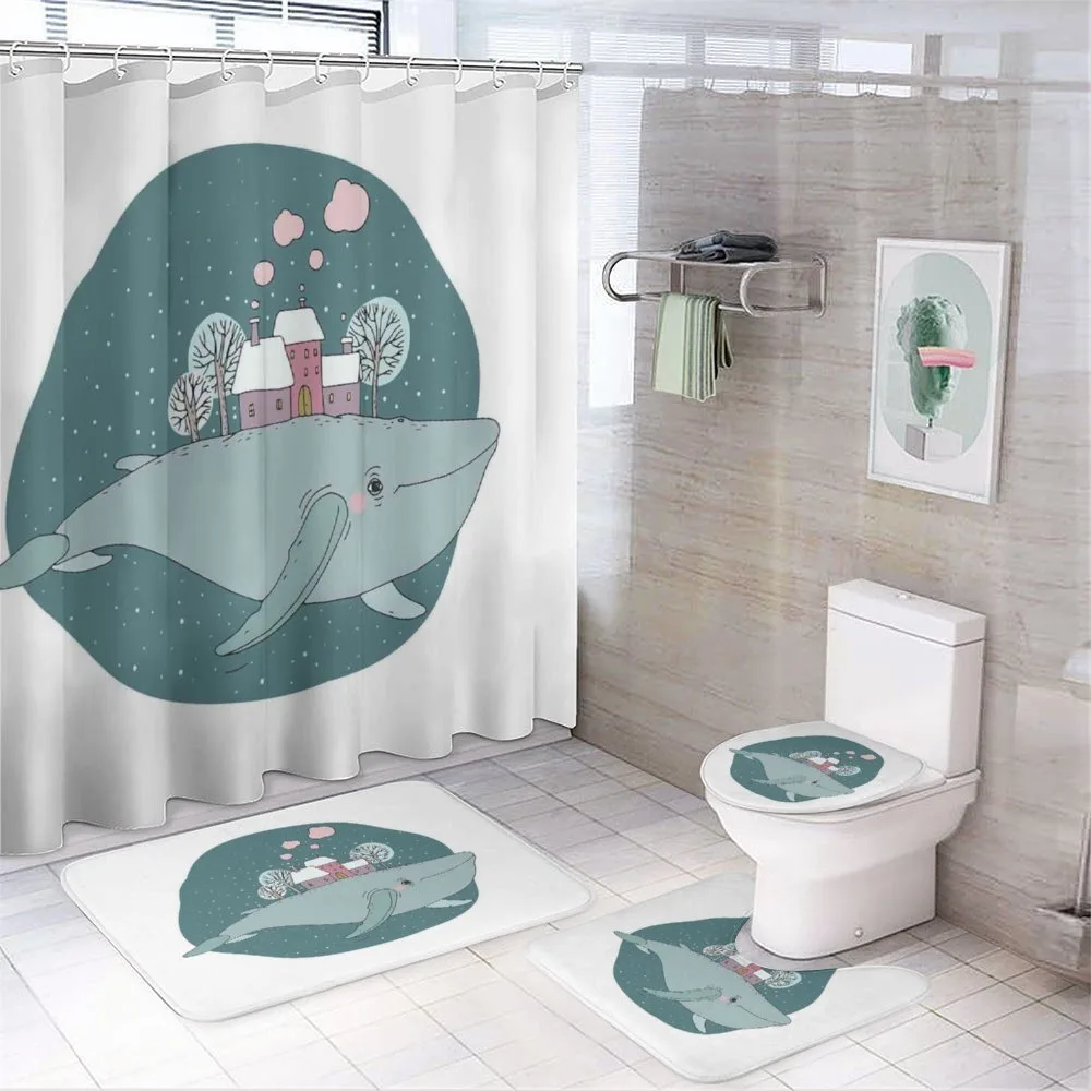 Carry Small Village on Top — 4-Piece Bathroom Set preview