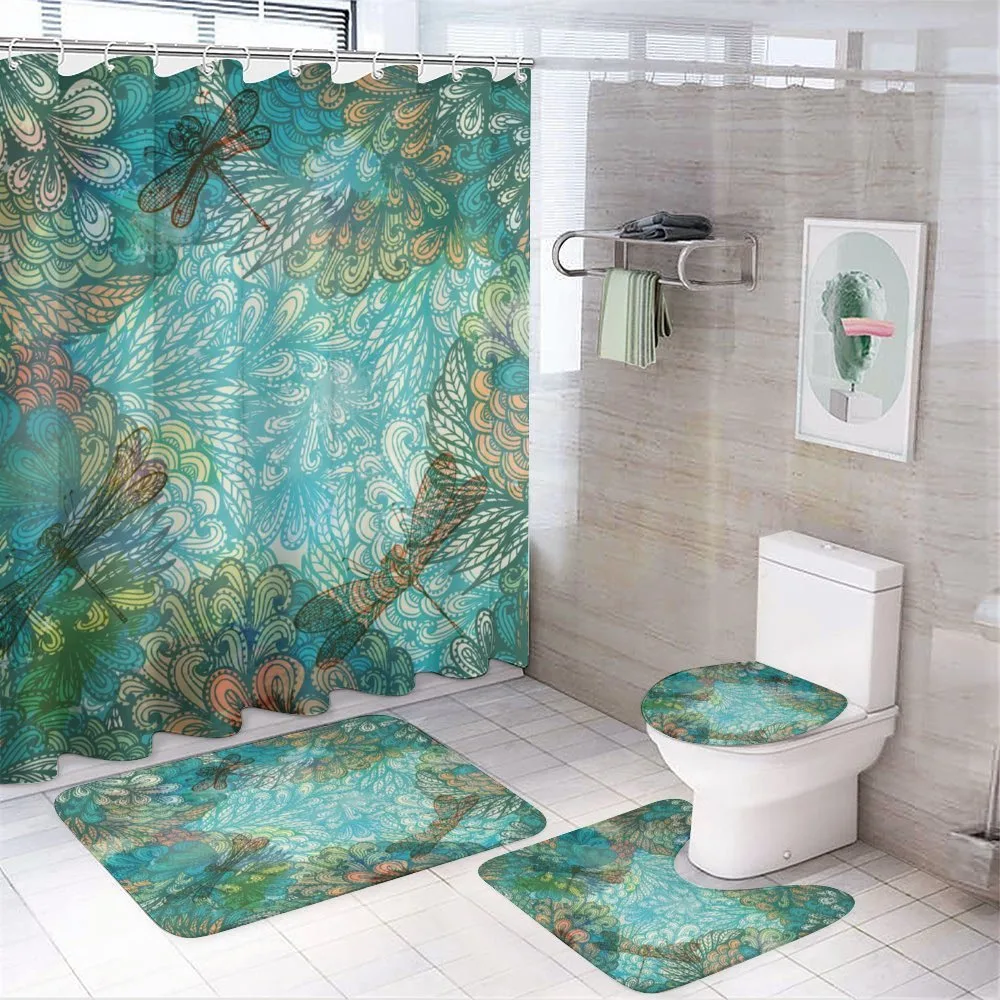 Fantasy Flowers Mix — 4-Piece Bathroom Set preview