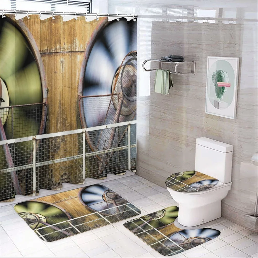 Moving Fans — 4-Piece Bathroom Set preview