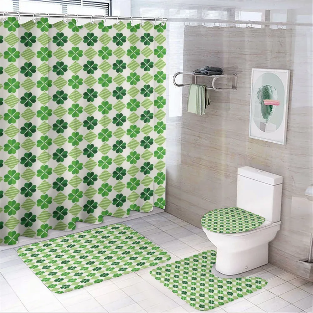 Traditional Modern Floral — 4-Piece Bathroom Set preview