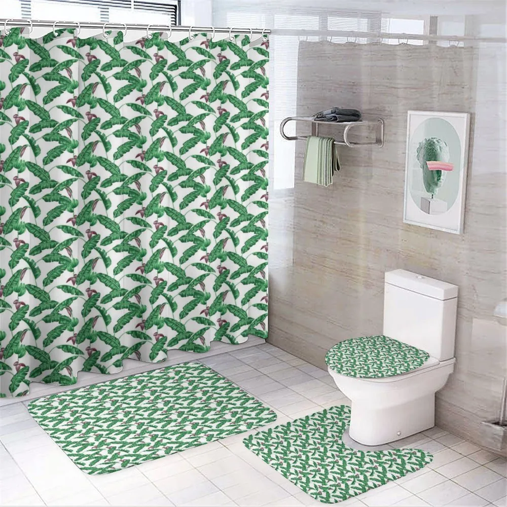 Flowering Stems — 4-Piece Bathroom Set preview