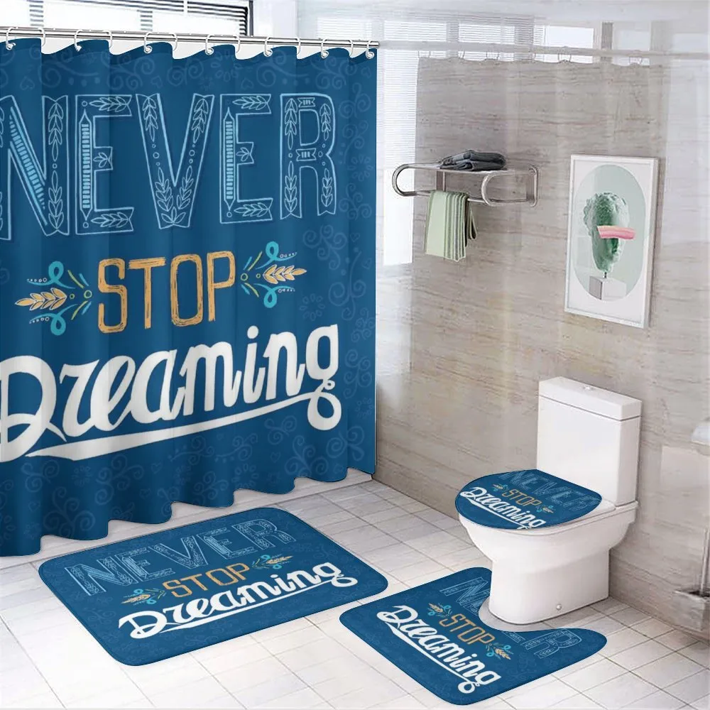 Never Stop Dreaming — 4-Piece Bathroom Set preview