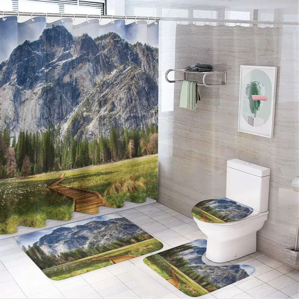 North Dome Valley Park 4-Piece Bathroom Set product video