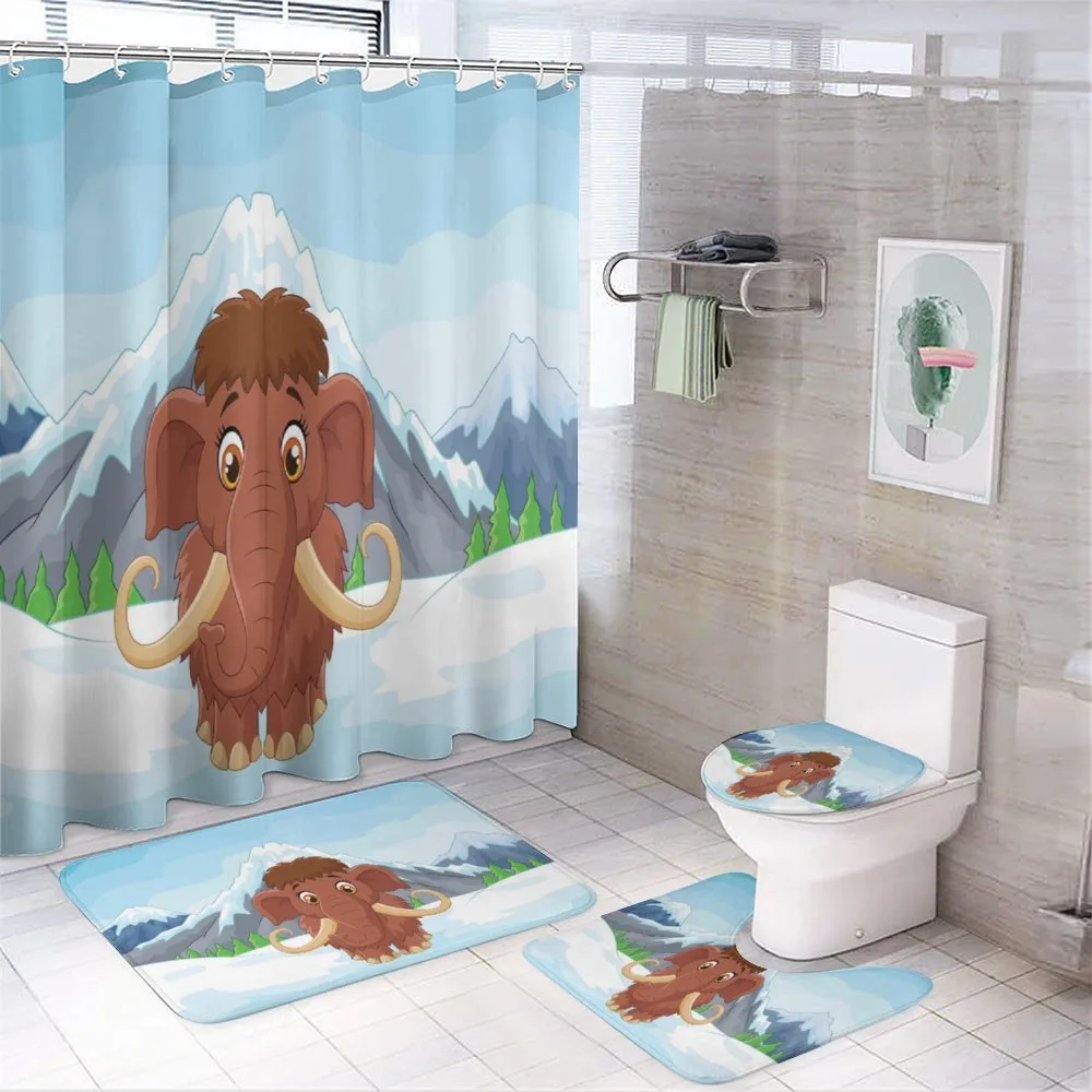 Baby Ice Snowy Mountain — 4-Piece Bathroom Set preview