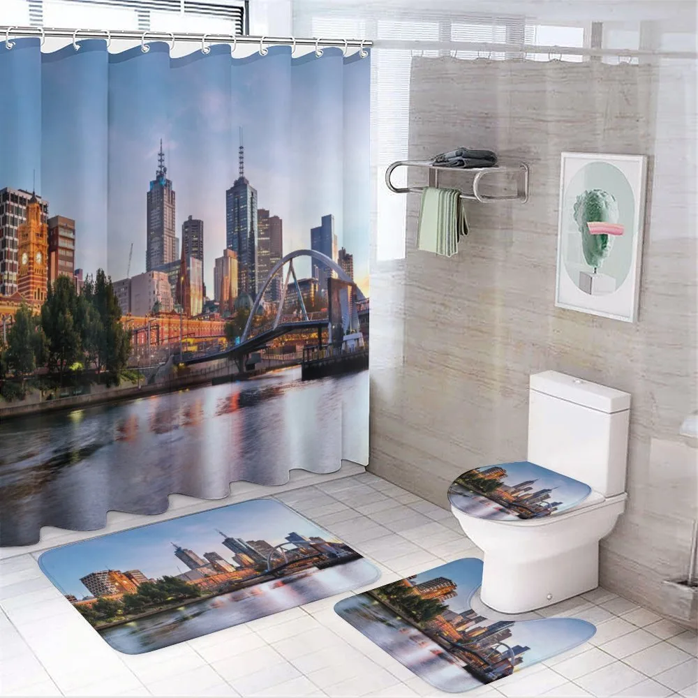 Morning Australia River — 4-Piece Bathroom Set preview