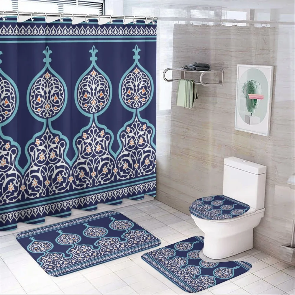 Mystic Oriental Design — 4-Piece Bathroom Set preview