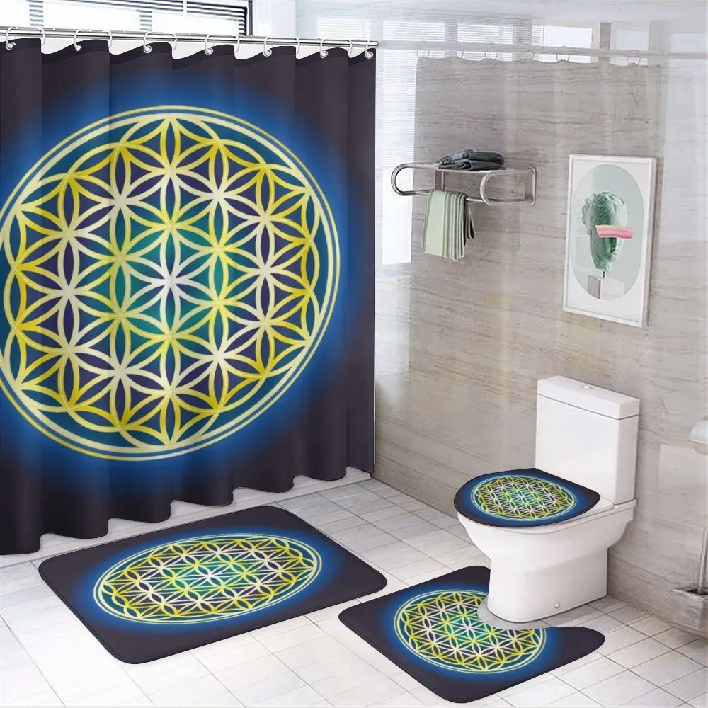 Nature Spirals — 4-Piece Bathroom Set preview