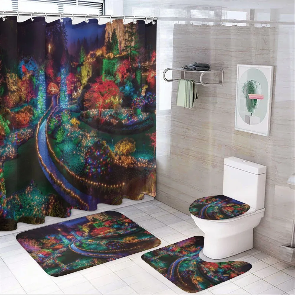 Colorful Nature — 4-Piece Bathroom Set preview