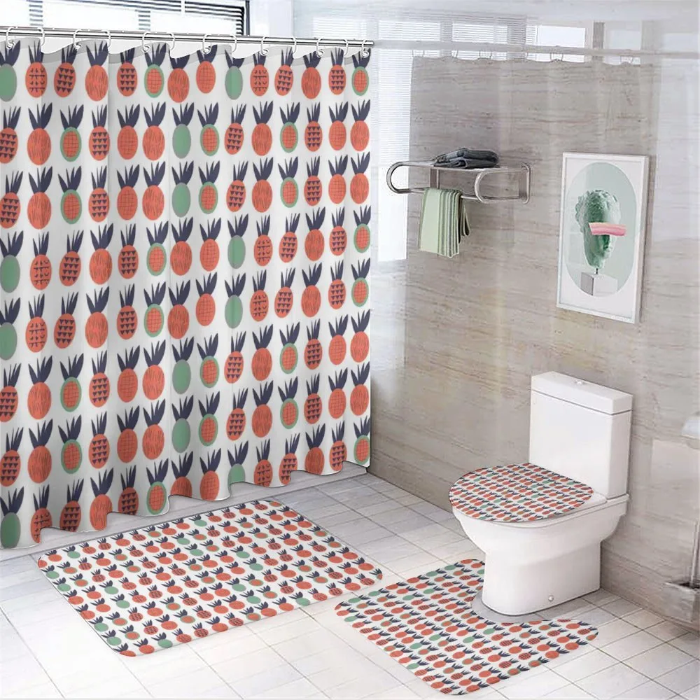 Triangles and Lines 4-Piece Bathroom Set product video