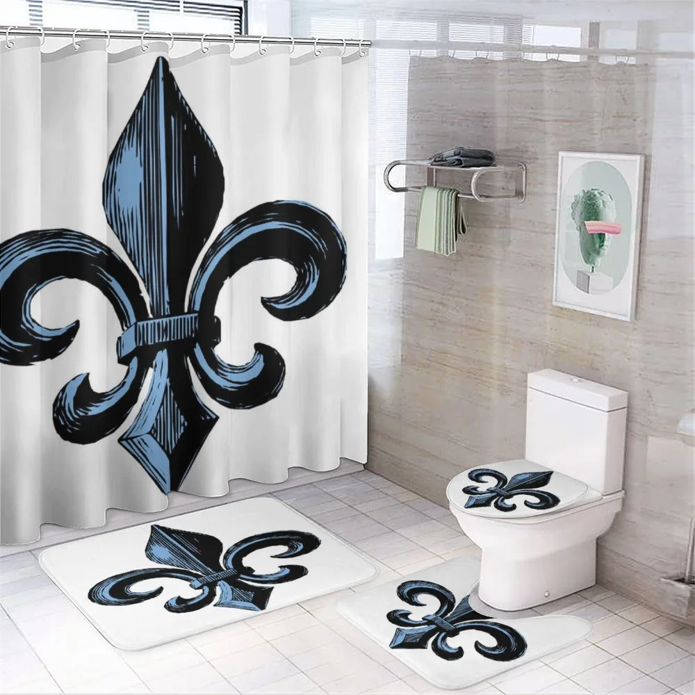 Antique Sign Symbol — 4-Piece Bathroom Set preview